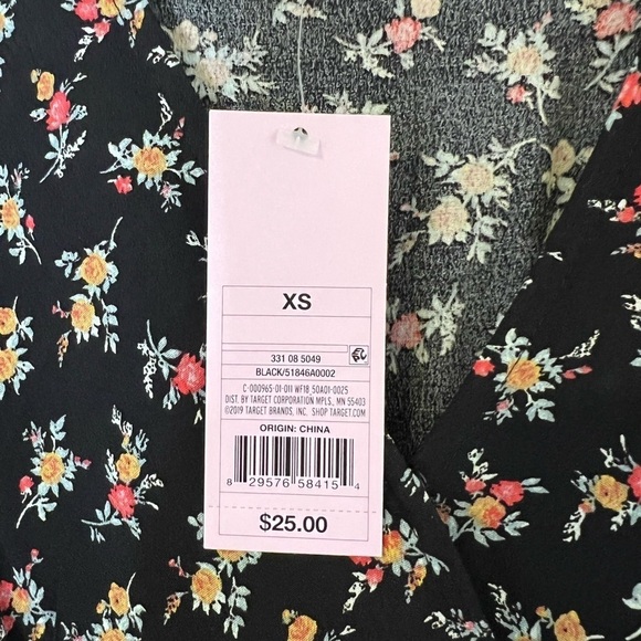 2/$15 Wild Fable - Floral Wrap Dress - Picture 8 of 10